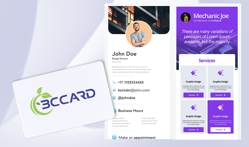 3Ccard Digital Business Card and Virtual Name Card